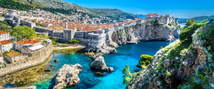 The Dalmatian Coast in Croatia