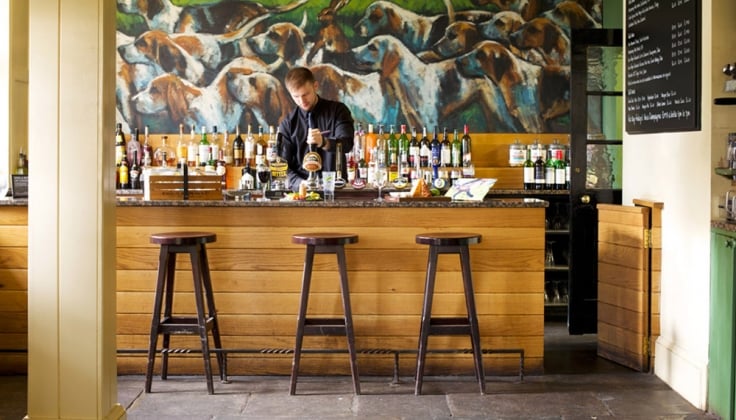 Hare and Hounds Hotel bar