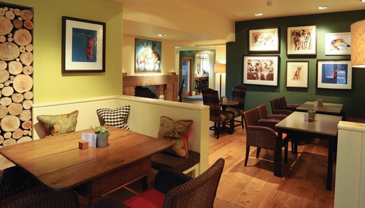 Hare and Hounds Hotel restaurant