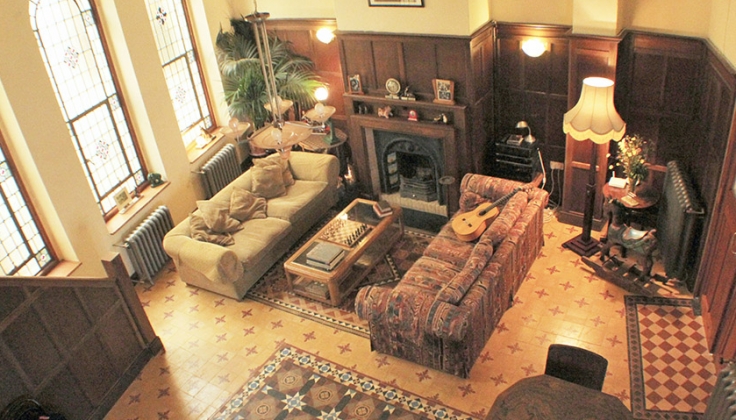 La Flamenca Inn livingroom