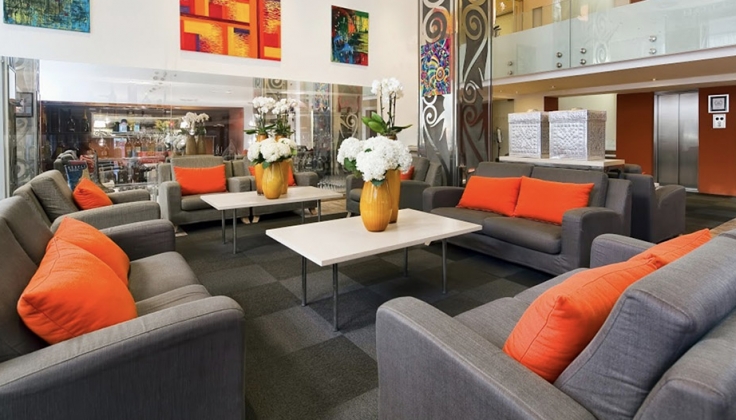 Mamaison Andrassy Hotel lobby