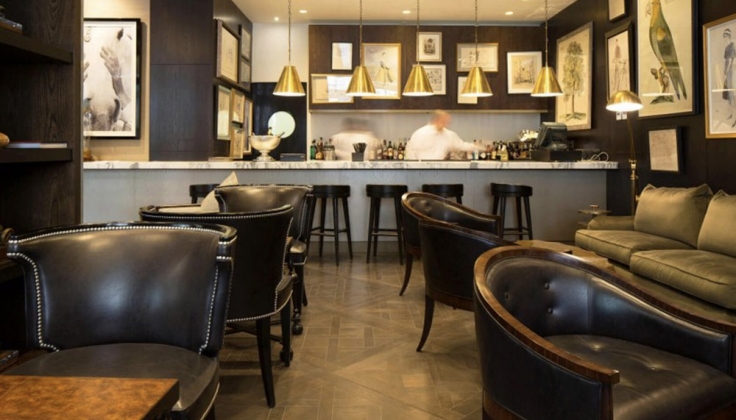 The Singular Hotel bar and lounge area