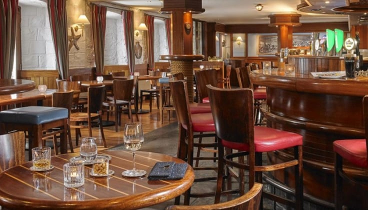 The Trident Hotel bar