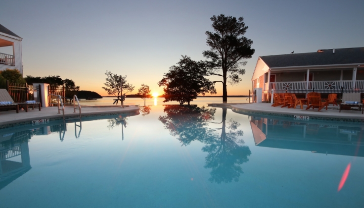 Pool at the Bar Harbor Inn