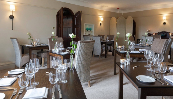 Burgoyne hotel dining area