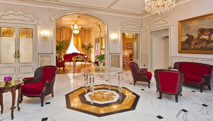 Hotel Bristol Palace lounge