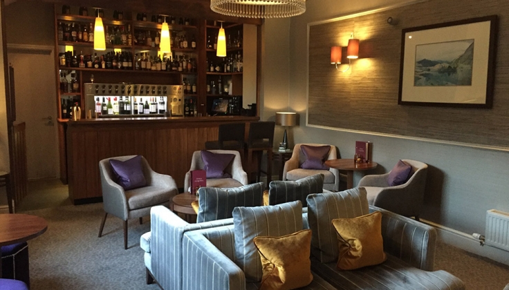 Rothay Garden Hotel bar and lounge area