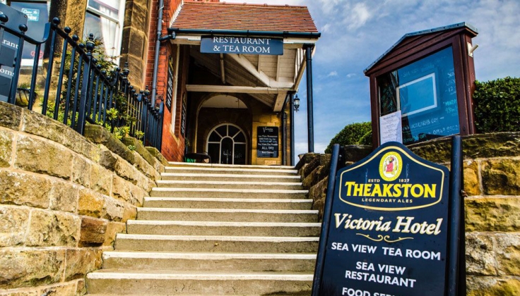 The Victoria Hotel exterior entrance