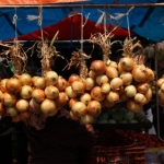 Onions at a Market