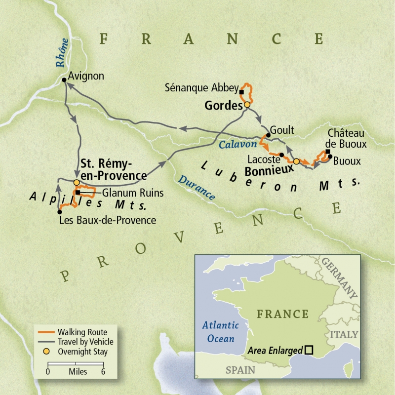 France Provence & St. Rémy Walking Tour Country Walkers